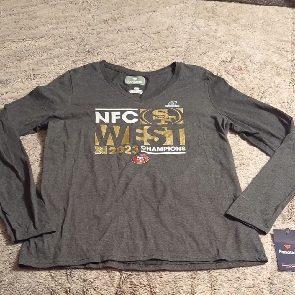 San Francisco 49ers Fanatics Women's 2023 NFC‎ West Division Champions